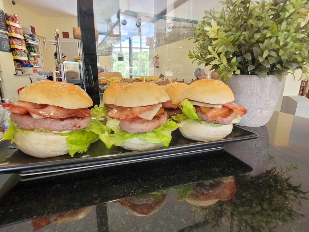 Hamburguesas, Cenar Cáseda, Comida casera